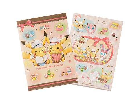 A4クリアファイル Pikachu's Sweet Treats　240円