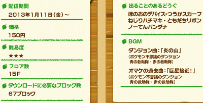 3DS「ポケモン不思議のダンジョン マグナゲートと∞迷宮」の新たな追加コンテンツの配信が開始されました