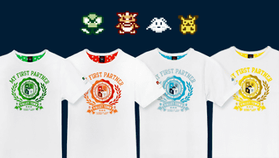 ポケモンの赤、緑、青、ピカチュウをモチーフにしたTシャツをTHE KING OF GAMESが発売