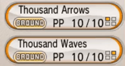 3DS「ポケモンX Y」の新技「てをつなぐ」、ジガルデの「Thousand Arrows」、「Thousand Waves」が登場？