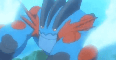 メガラグラージが、ポケモンアニメ「最強メガシンカ Act2」に登場