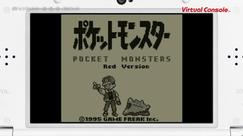 3DSで発売予定のバーチャルコンソール「ポケットモンスター 赤・緑・青・ピカチュウ」の動画が公開
