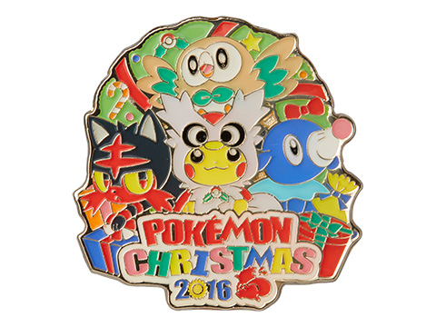 ロゴピンズ クリスマス2016　600円（★）