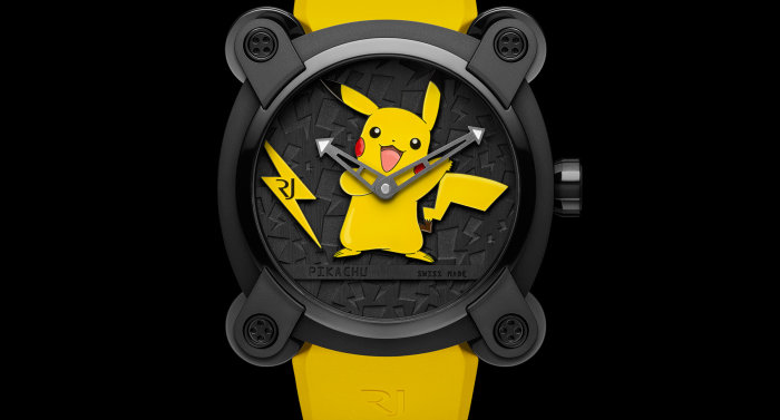 ピカチュウの腕時計、ポケモン20周年記念で20個限定、200万円で登場。Romain Jerome製