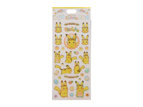 ステッカー Pikachu's Easter