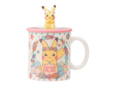 蓋つきマグカップ Pikachu's Easter（★）