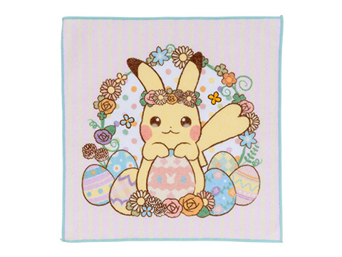 ハンドタオル Pikachu's Easter（★）