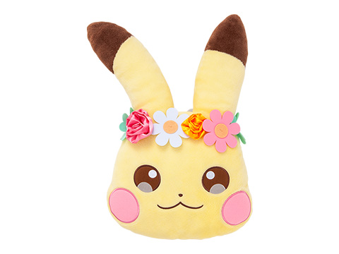 フェイスクッション Pikachu's Easter（★）