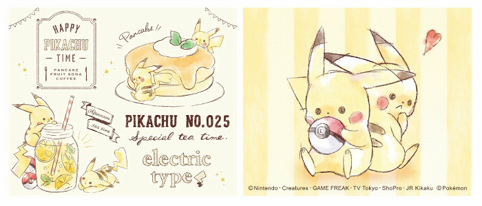 「Pikachu number 025」のグッズ発売中。オトナ女子向けのふんわりとした水彩タッチ