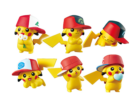 ピカチュウフィギュアコレクション　Pikachu Album Collection　1回300円（税込） 