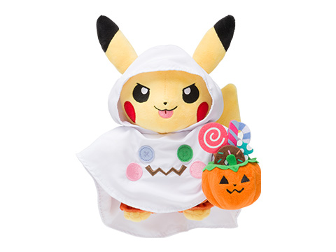 ぬいぐるみ　Pokemon Halloween Time　ピカチュウ　1,800円（★）