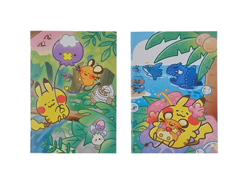 A5ノート 2冊セット Pokemon Yurutto　500円（★）