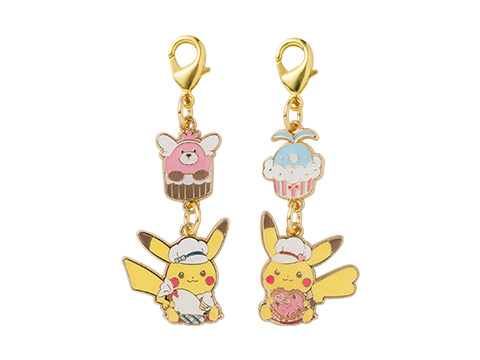 メタルチャームセット Pikachu's Sweet Treats　600円（★）