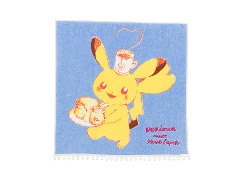 ハンドタオル Pokemon meets Karel Capek [pikachu]　500円（★）