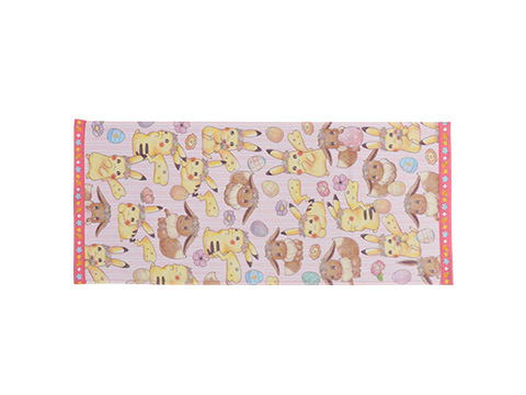 フェイスタオル Pikachu&Eievui's Easter　1,000円（★）
