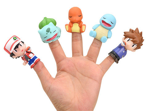ポケモンの指人形は、「ゆびにんぎょうコレクション」と呼ばれているものです