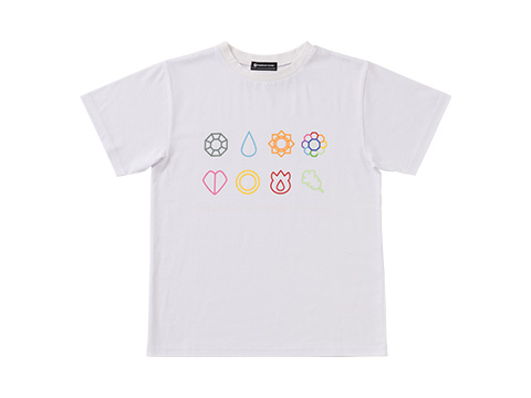 Tシャツ GYM BADGES KT WHITE（S／M／L）　各3,000円