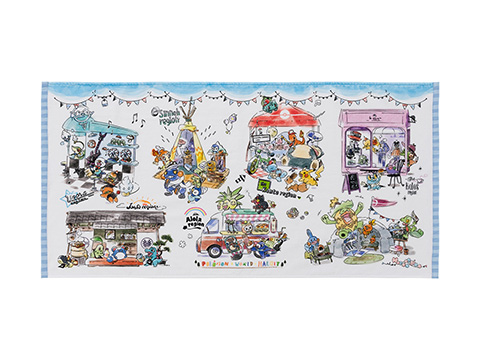 ミニバスタオル Pokemon World Market　2,000円（★）