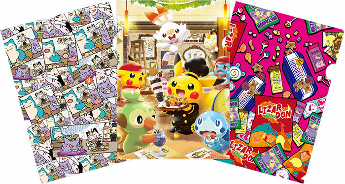 クリアファイル3枚セット Pokemon Cafe 4 756円