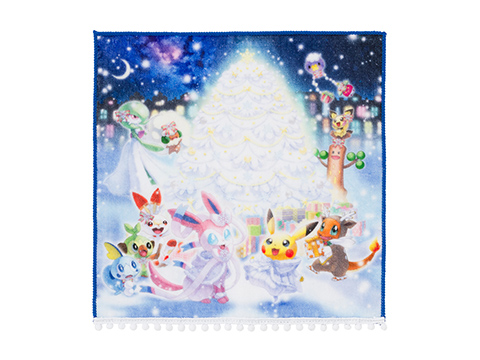 ハンドタオル pokemon Frosty Christmas　600円（★）