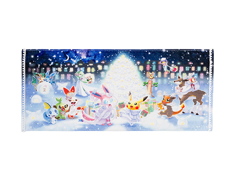 フェイスタオル pokemon Frosty Christmas　1,200円（★）
