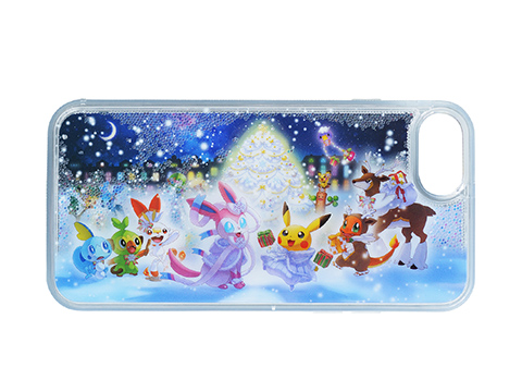 ビーズ入りハードジャケット for iPhone 8／7／6s／6　Christmas　2,200円（★）