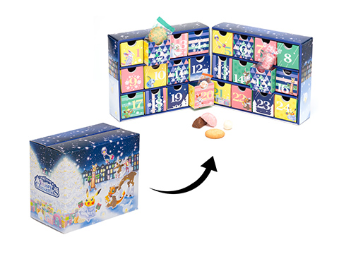 アドベントカレンダー pokemon Frosty Christmas　2,300円