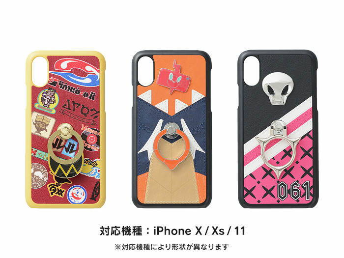 リング付きスマホケース for iPhone X/Xs Pokemon Trainers DN　3,300円 (★)