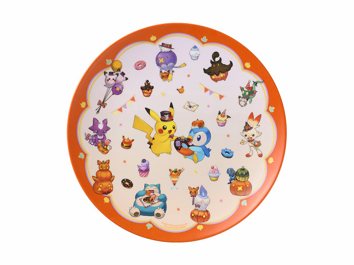 メラミンプレート Pokemon Pumpkin Banquet　770円（★）