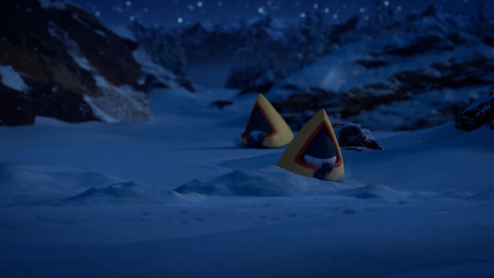 「ポケモン レジェンズ アルセウス」の今回の映像は、雪山で撮影されたものです