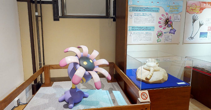 「ポケモン化石博物館」のVR対応の東京会場バージョンのネットでの無料観覧