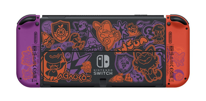 本日特価】 Nintendo Switch 有機ELモデル スカーレット バイオレット