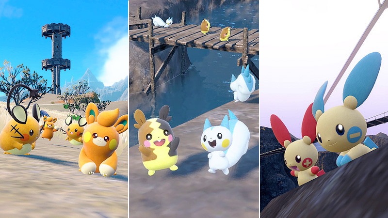 ポケモンSV、デデンネなどのでんきポケ大量発生