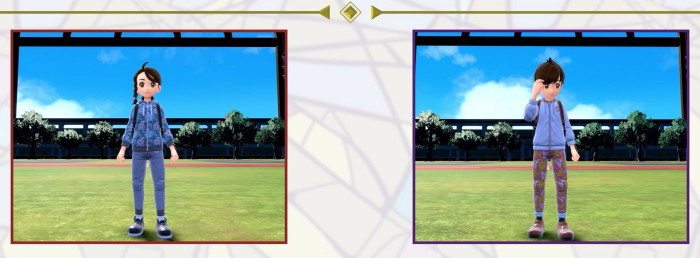 ジャージセットアップの具体的な入手方法は、まず、ニンテンドースイッチ「ポケモン スカーレット バイオレット」を起動