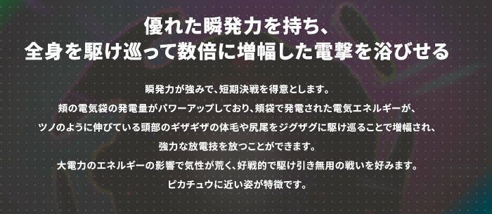 メガライチュウYとして登場することが明らかにされています