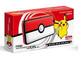 Newニンテンドー2DS LL モンスターボールエディション、予約