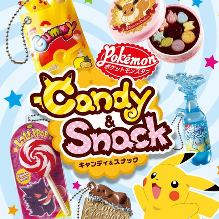ポケットモンスター Candy＆Snack。お菓子なマスコット