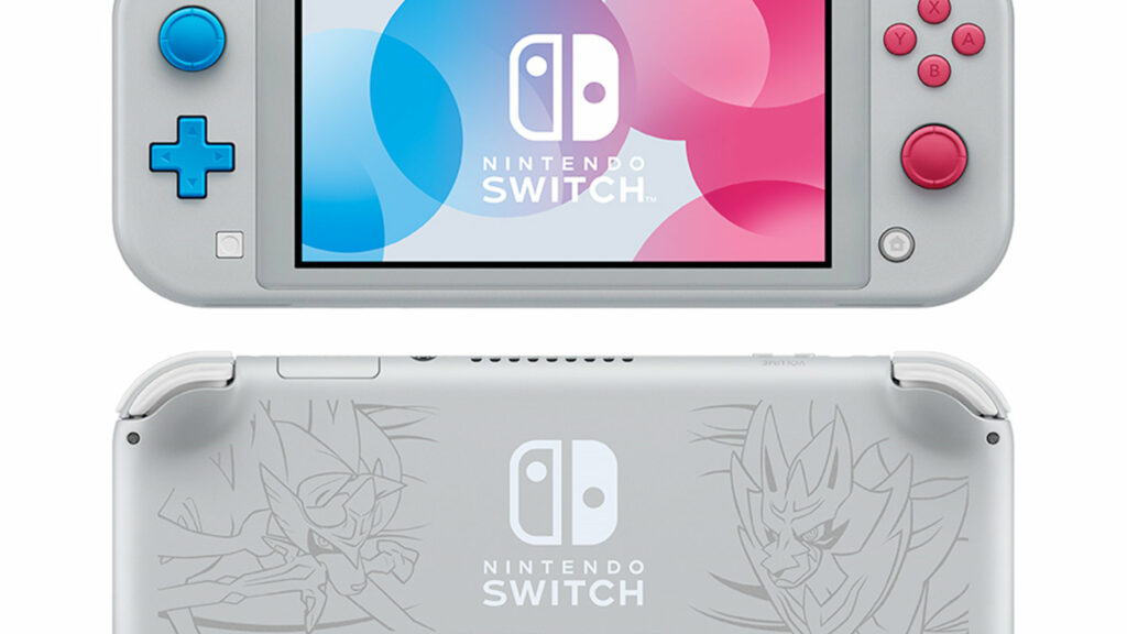 Nintendo Switch Lite ザシアン・ザマゼンタ予約が開始。新型スイッチの特別デザイン