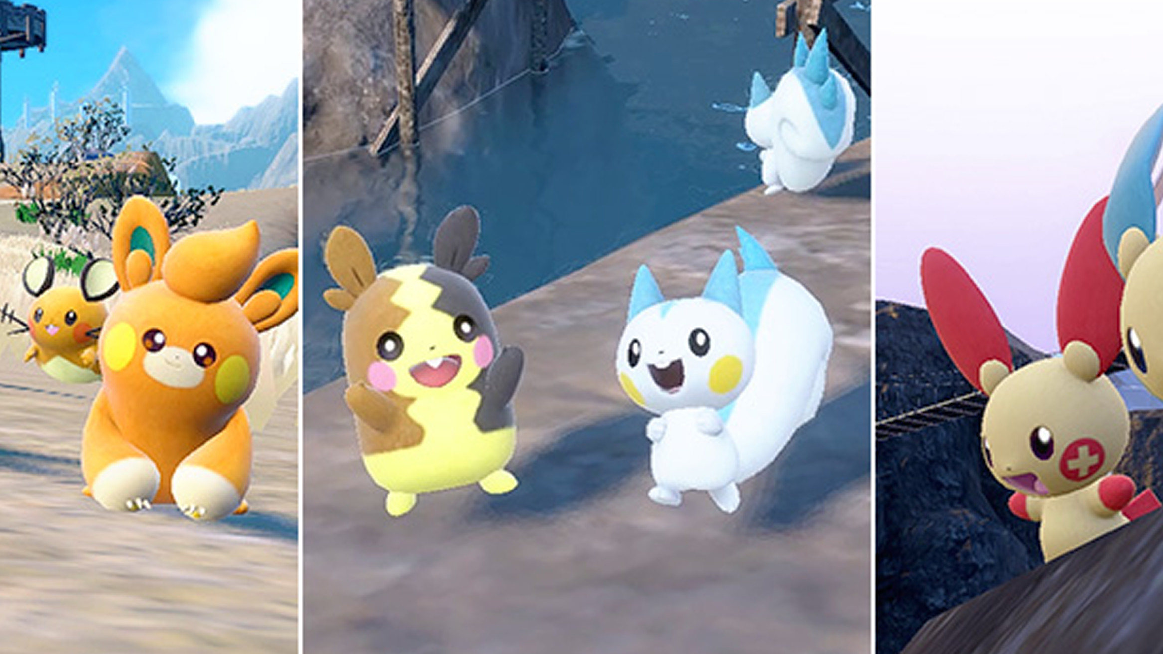 ポケモンSV、デデンネやパモ、パチリス大量発生。色違い確率アップ