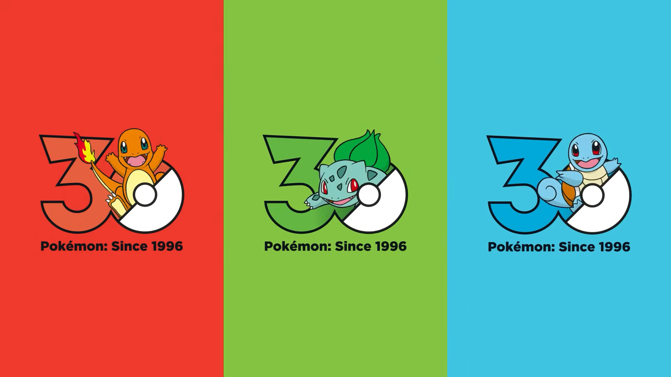 ポケモン30周年、モモワロウまでの1025匹のポケモン記念ロゴや映像